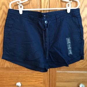 Gap Navy Blue Shorts Size 12 Tie Waist